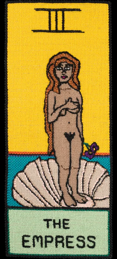 Tarot 03 Tarot The Empress Nr Cropped 15in Alpha