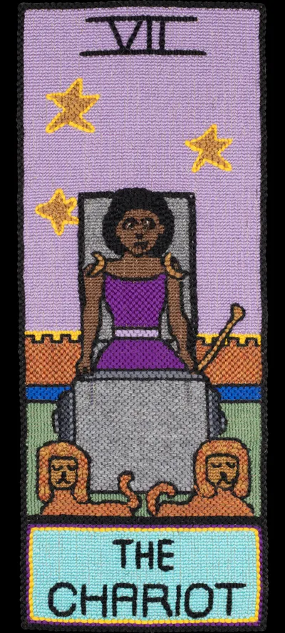 Tarot 07 Tarot The Charriot Nr Cropped 15in Alpha