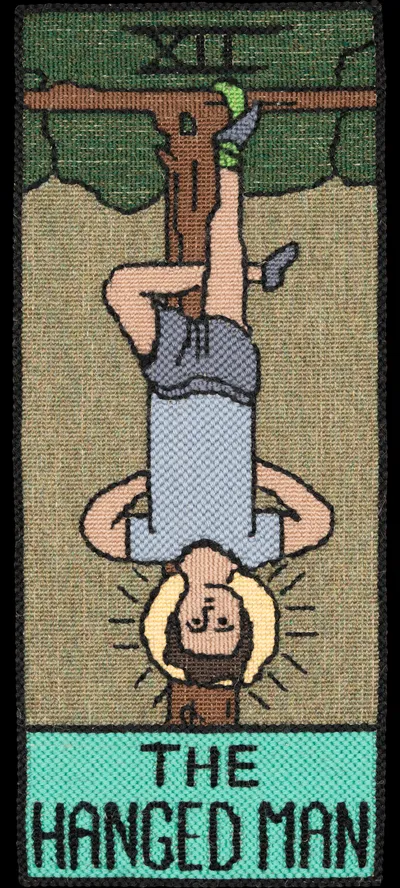 Tarot 12 Tarot The Hanged Man Sr Cropped 15in Alpha