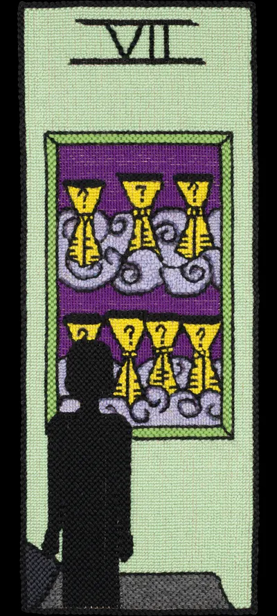 Tarot 56 Tarot 7 Of Cups Nr Cropped 15in Alpha