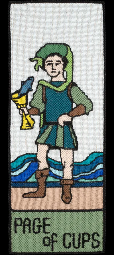 Tarot 60 Tarot Page Of Cups Nr Cropped 15in Alpha