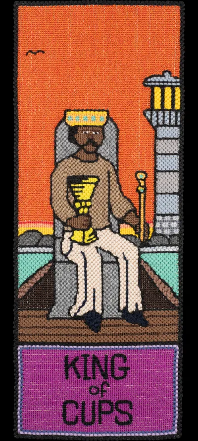 Tarot 63 Tarot King Of Cups Nr Cropped 15in Alpha